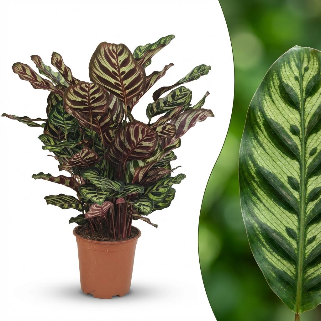 Calathea Makoyana -  Pfauen-Korbmarante