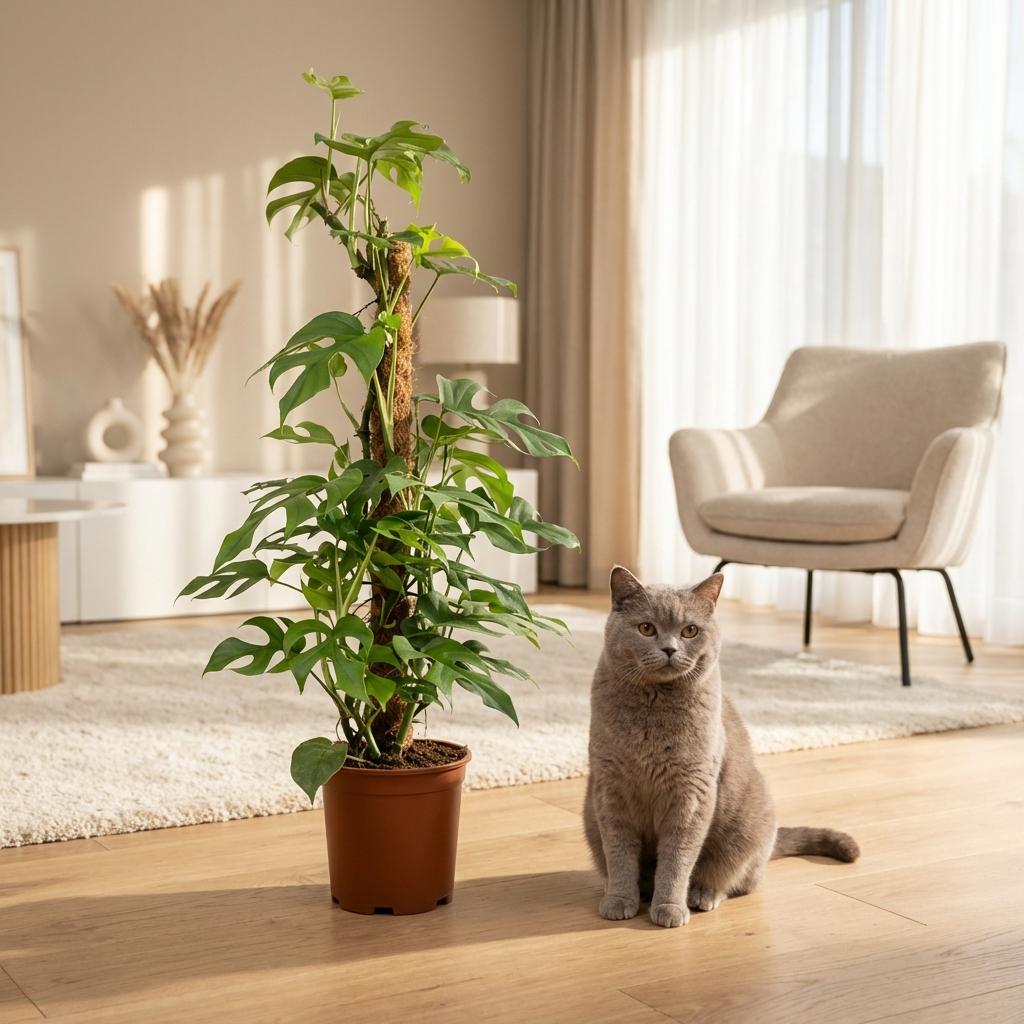 Mini Monster - Mini Fensterblatt mit Mooststaab