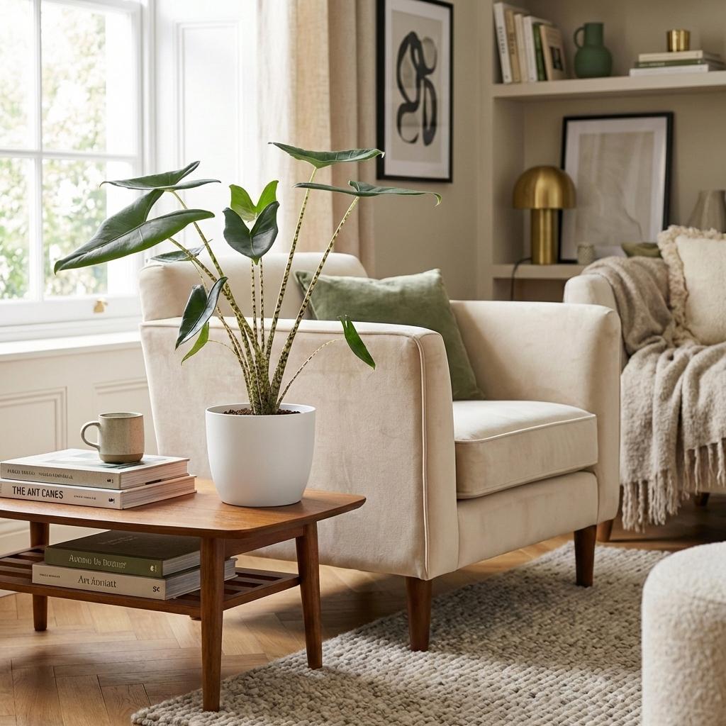 Alocasia Zebrina - Elefantenohr -
