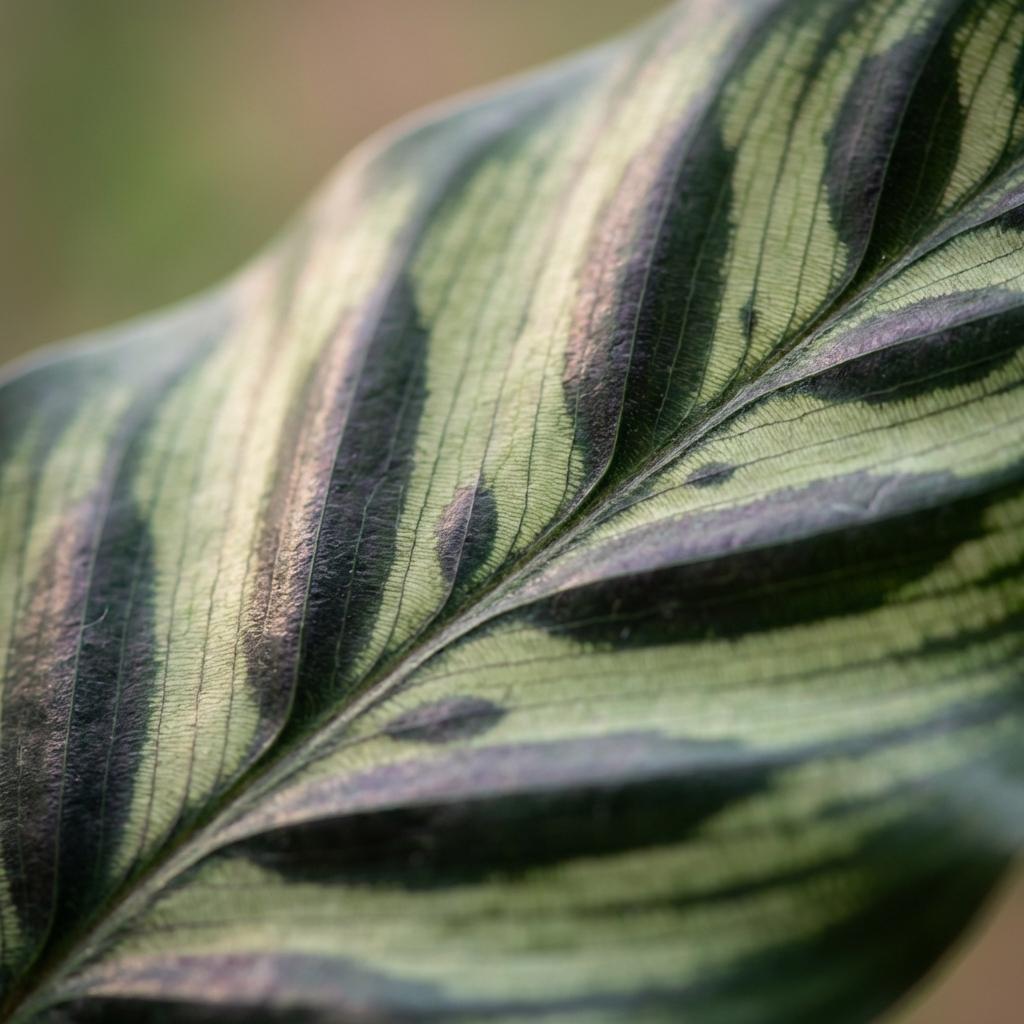 Calathea Makoyana -  Pfauen-Korbmarante