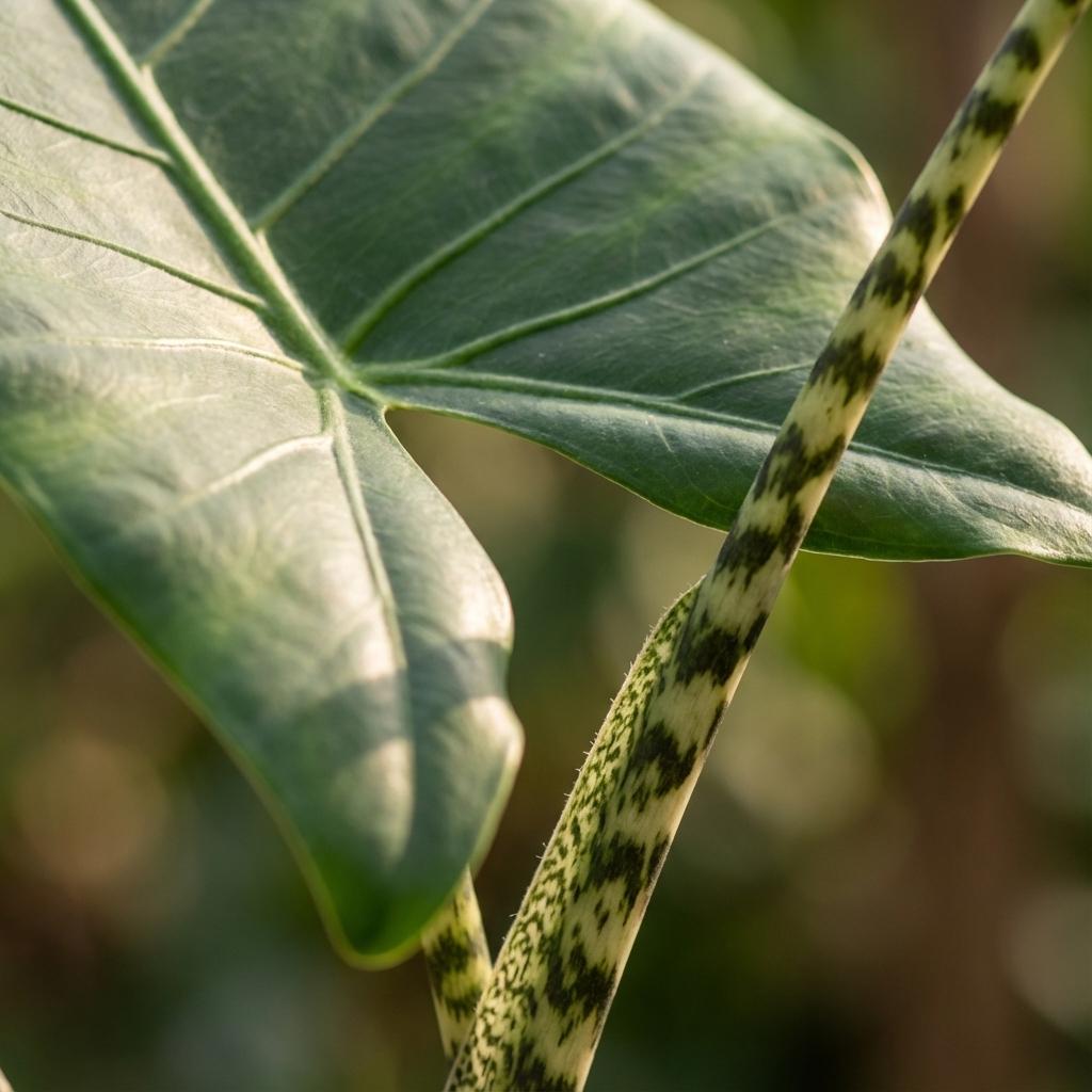 Alocasia Zebrina - Elefantenohr -